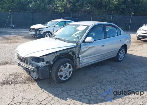 2004 Hyundai Elantra Gls/Gt from USA, damaged, VIN KMHDN46D64U883987